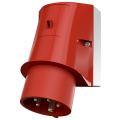 Вилка настенная 342 MENNEKES 5P 6h 16A 400V IP44
