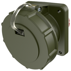 Розетка панельная 20460 TM Mennekes 5P 6h 63A 400V IP67