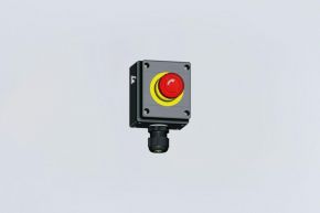 Пост кнопочный  (кнопка с блокировкой(1NO+1NC)),M25*1,5 EEx ed IIC T6