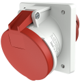 Розетка панельная 1155A Mennekes 5P 6h 63A 400V IP44