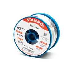 Припой для пайки с флюсом S-Sn60Pb40, 2мм/250гр. HS10 Stannol