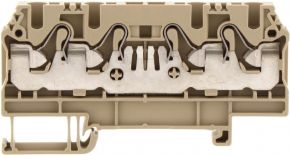 Клемма FRK 4/4A BG бежевая Conta-clip 3222.2