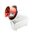ZH1008 Вилка 5*32А 400В настенная IP67