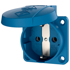 Розетка панельная 11011 SCHUKO MENNEKES 2P 16A 230V IP54