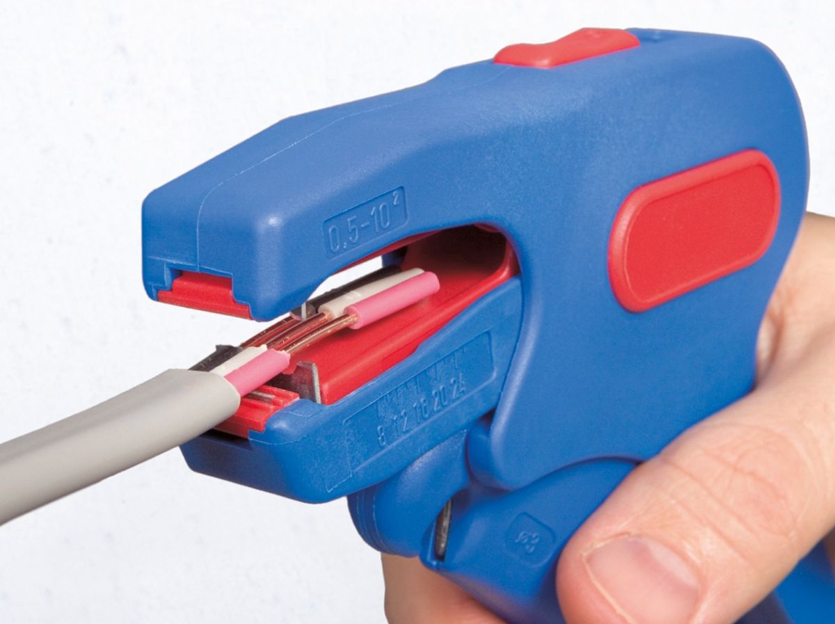 Инструмент для снятия изол. 0,75 - 4,0 мм кв  WEICON плоского кабеля № 7 F