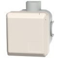 Розетка панельная 4130 Cepex Mennekes 5P 6h 32A 400V IP44