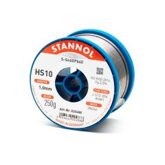 Припой для пайки с флюсом S-Sn60Pb40, 1,0мм/250гр. HS10 Stannol