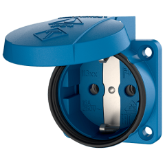 Розетка панельная 11331 SCHUKO MENNEKES 2P 16A 230V IP54