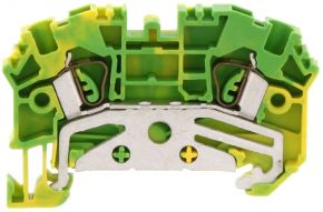 Клемма ZSL 2.5/2A GNYE зеленая Conta-clip 3510.2