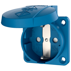 Розетка панельная 11081 SCHUKO MENNEKES 2P 16A 230V IP54